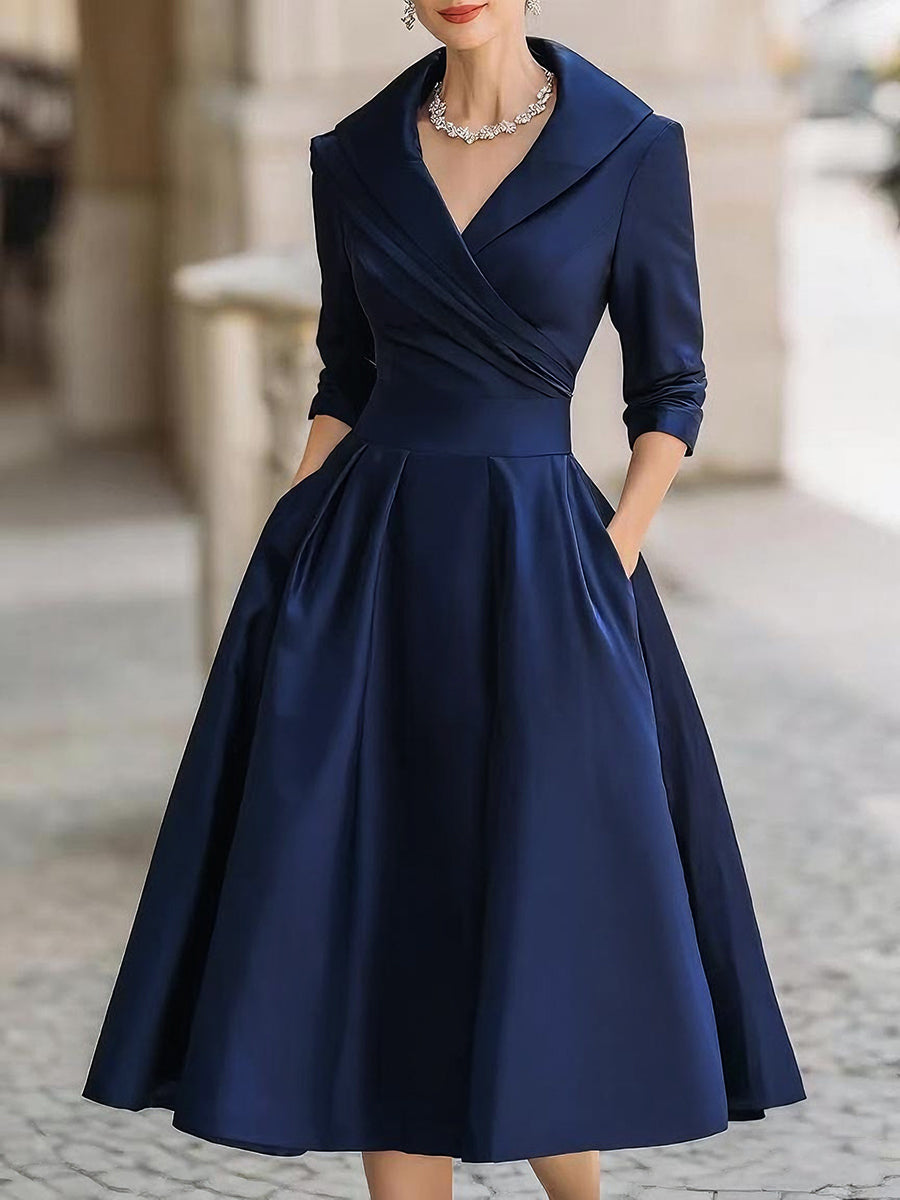 Women's Elegant Midi Dress