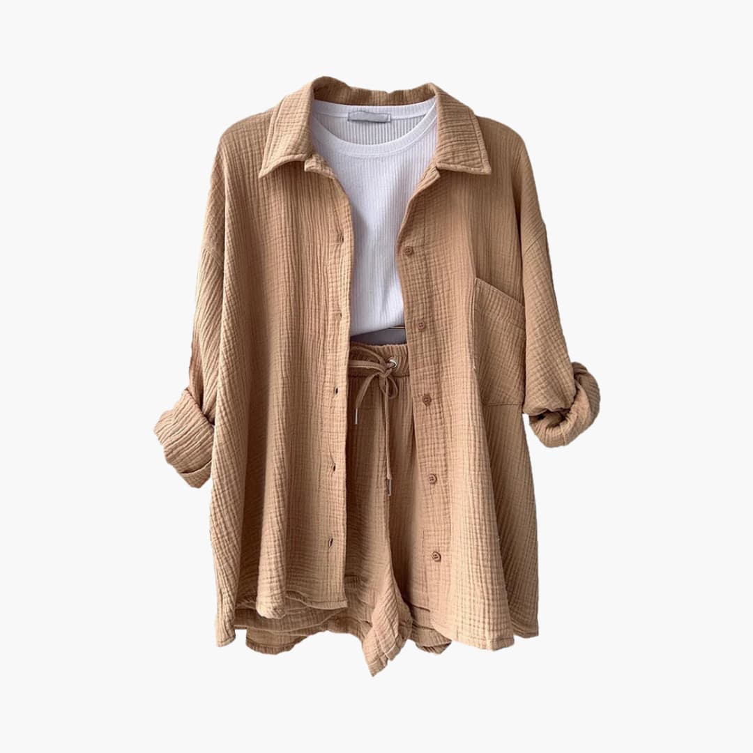Women's Chic and Casual Two-Piece Set