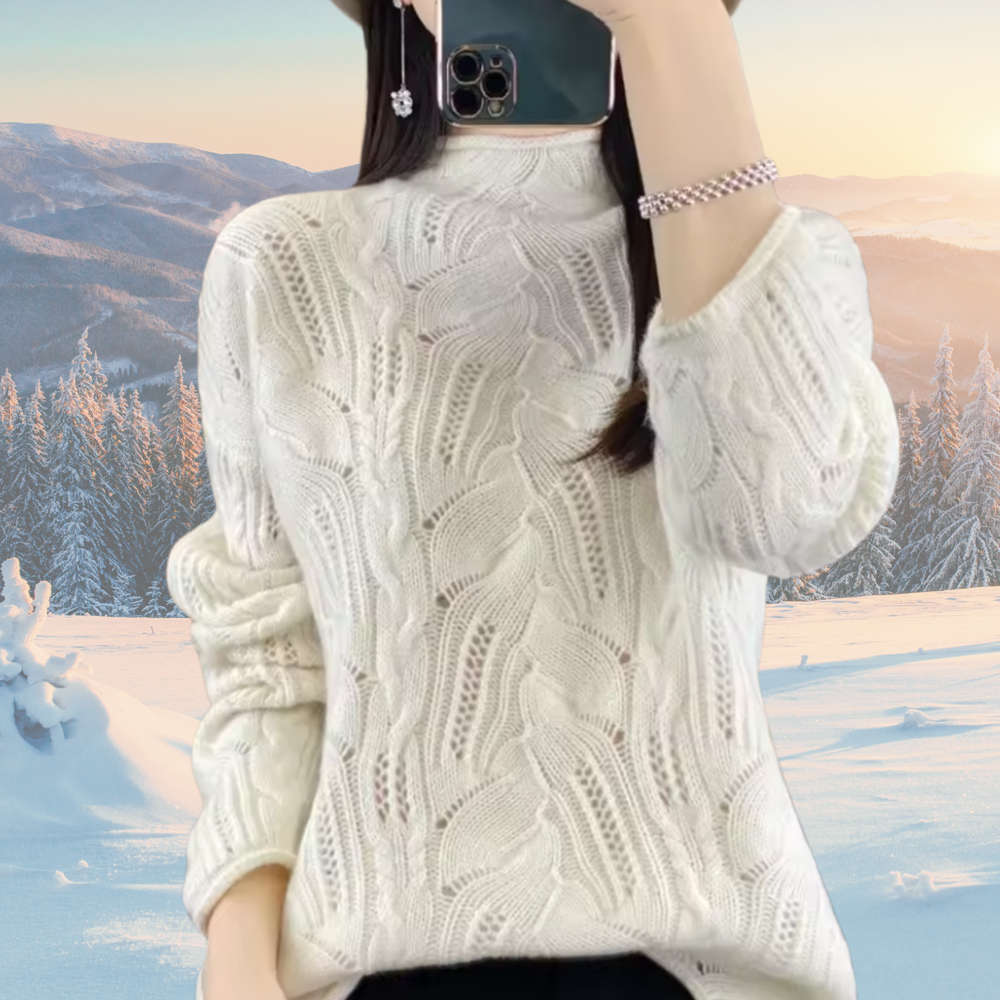 Women's Elegant Knit Sweater