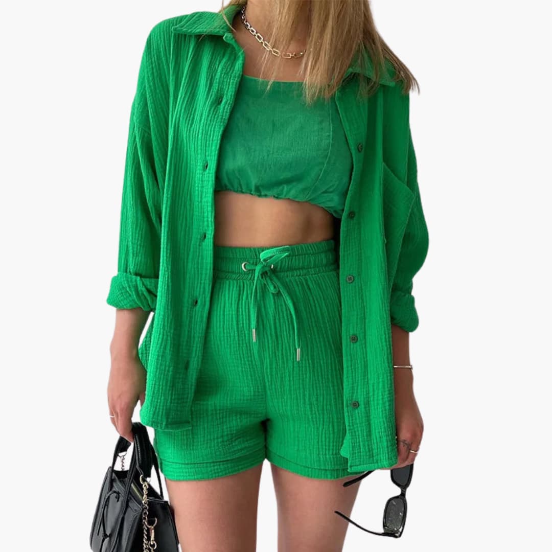 Women's Chic and Casual Two-Piece Set