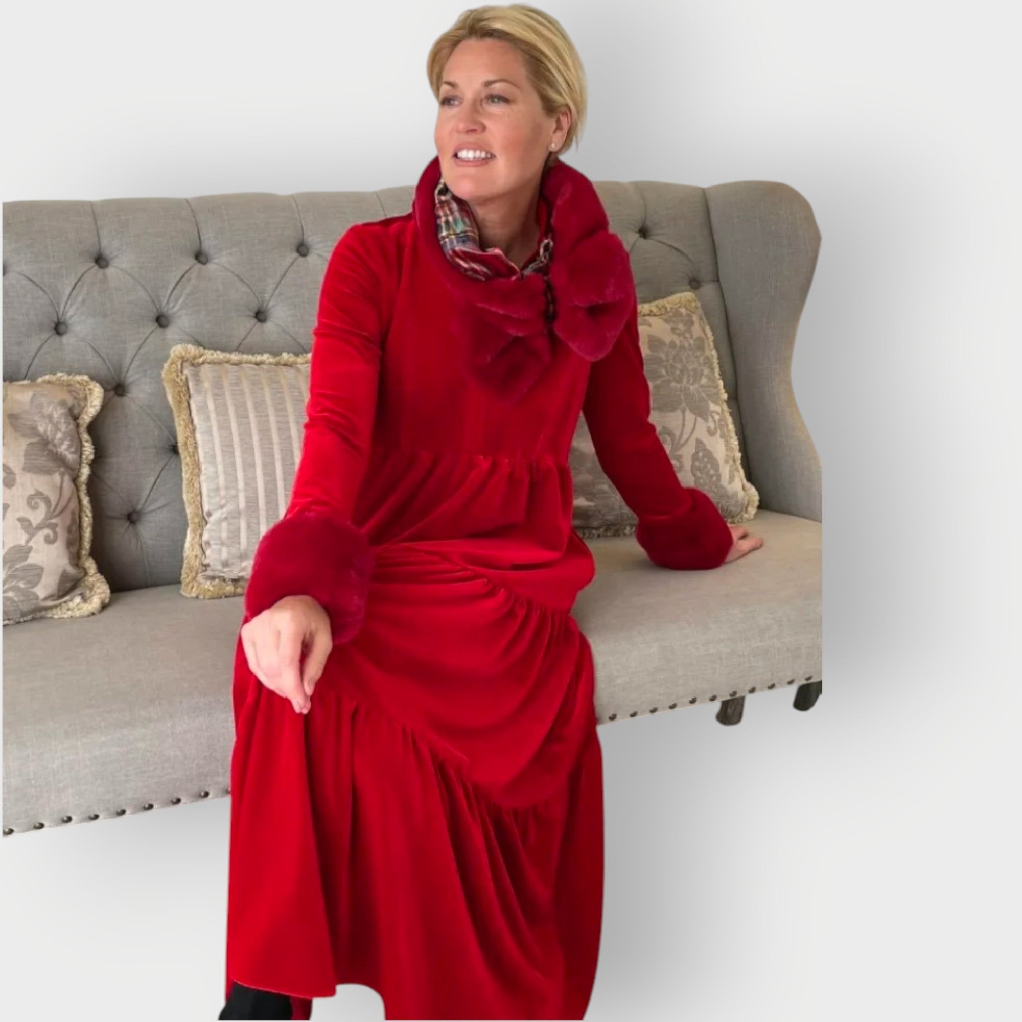 Women's Velvet Dress