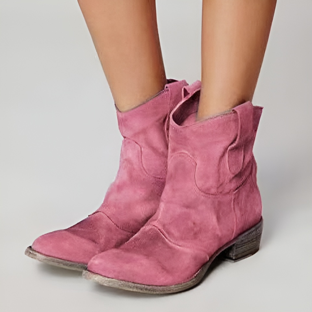 Women's Chic Suede Ankle Boots