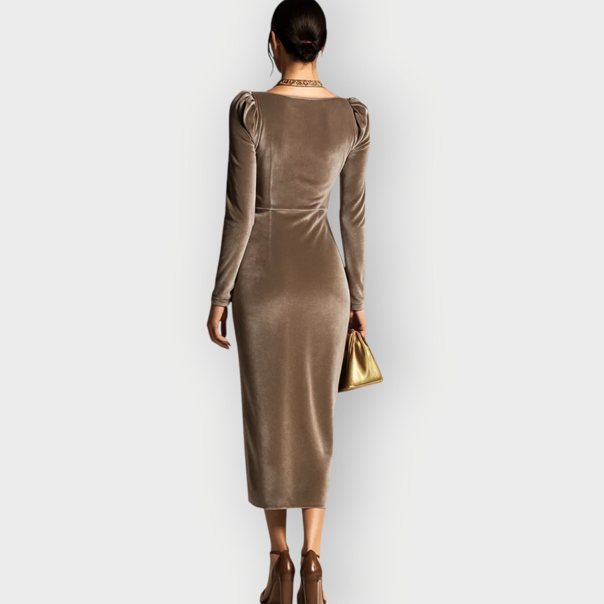 Women's Elegance Midi Dress
