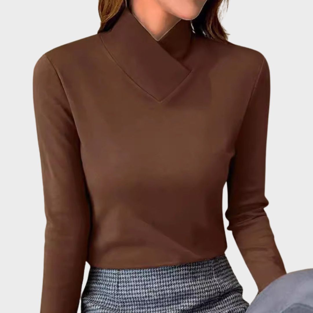 Women's Elegant Turtleneck Pullover