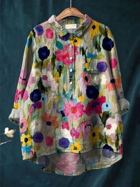 Women's Floral Blouse