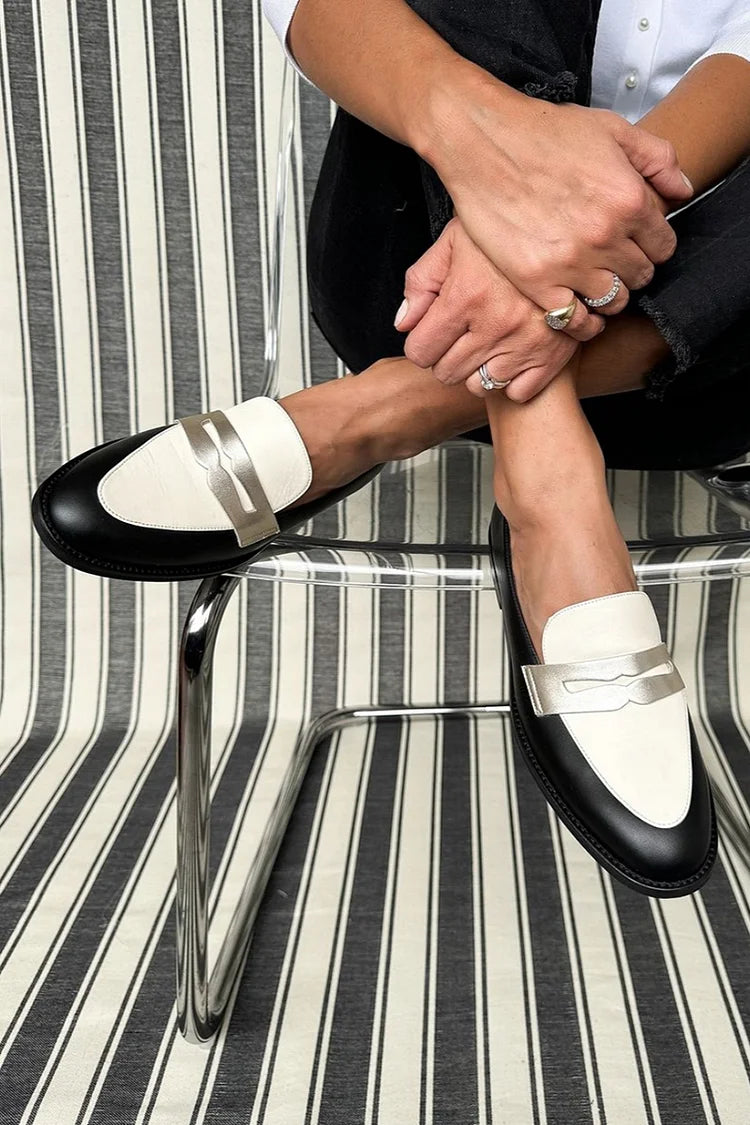 Women's Monochrome Loafers