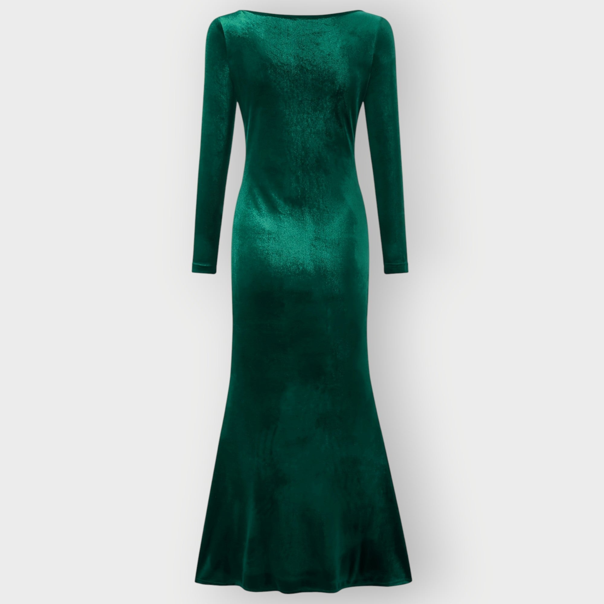 Women's Luxe Evening Velvet Gown