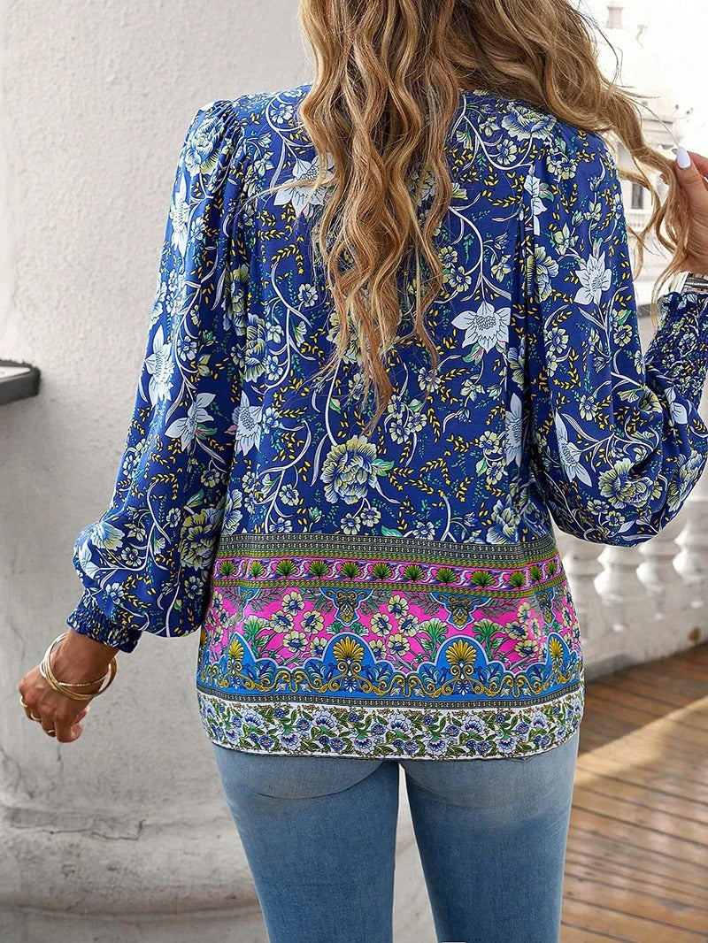 Women's Summer Floral Top