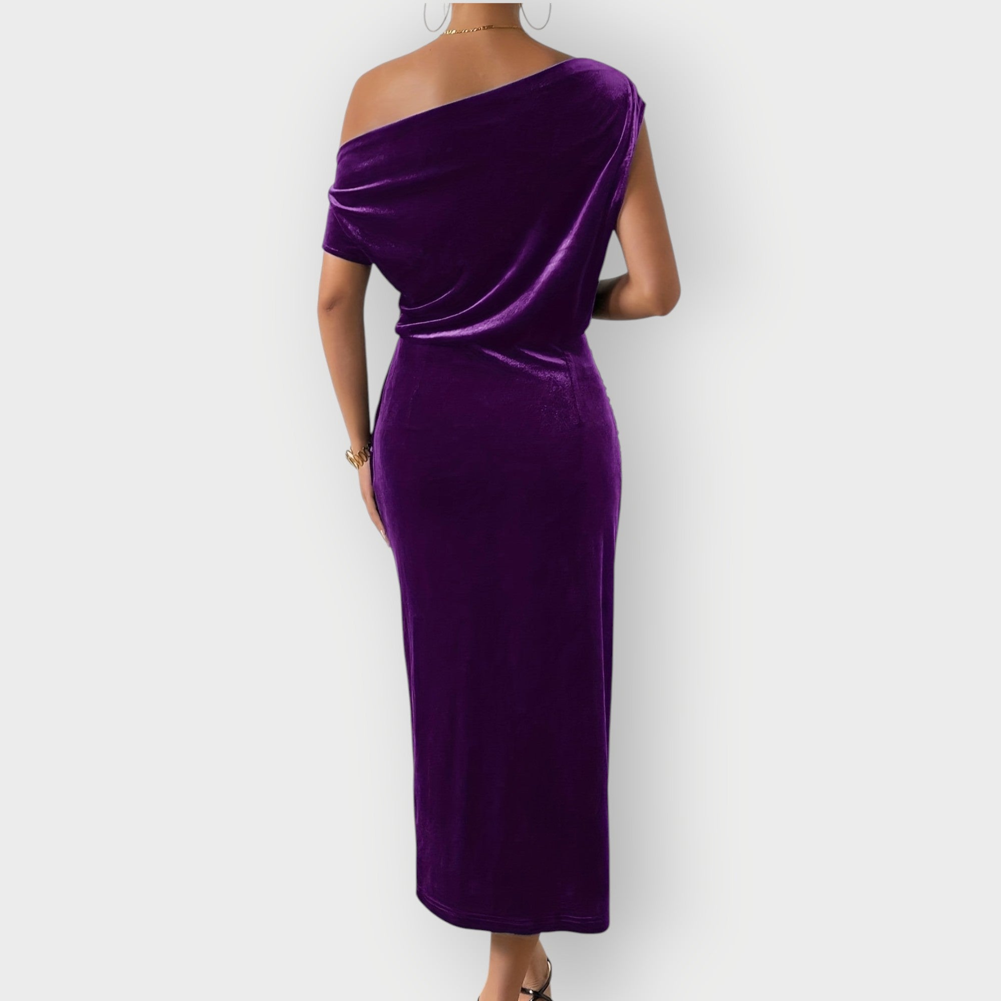 Women's Off-Shoulder Midi Dress