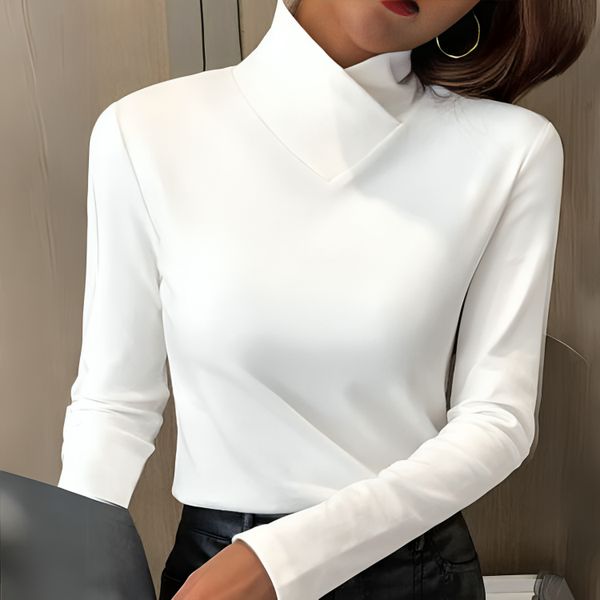 Women's Elegant Turtleneck Pullover