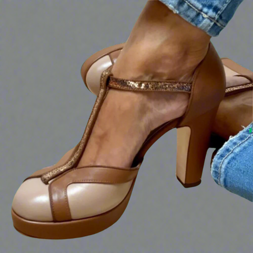 Women's Elegant and Comfortable Heeled Sandals
