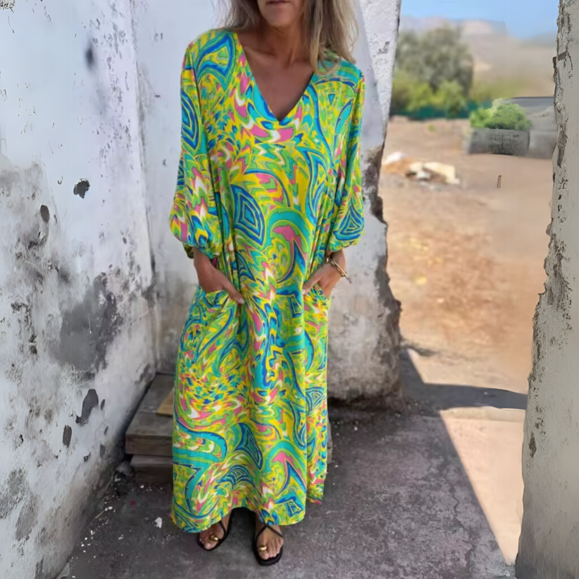 Women's Flowing Spring Dress