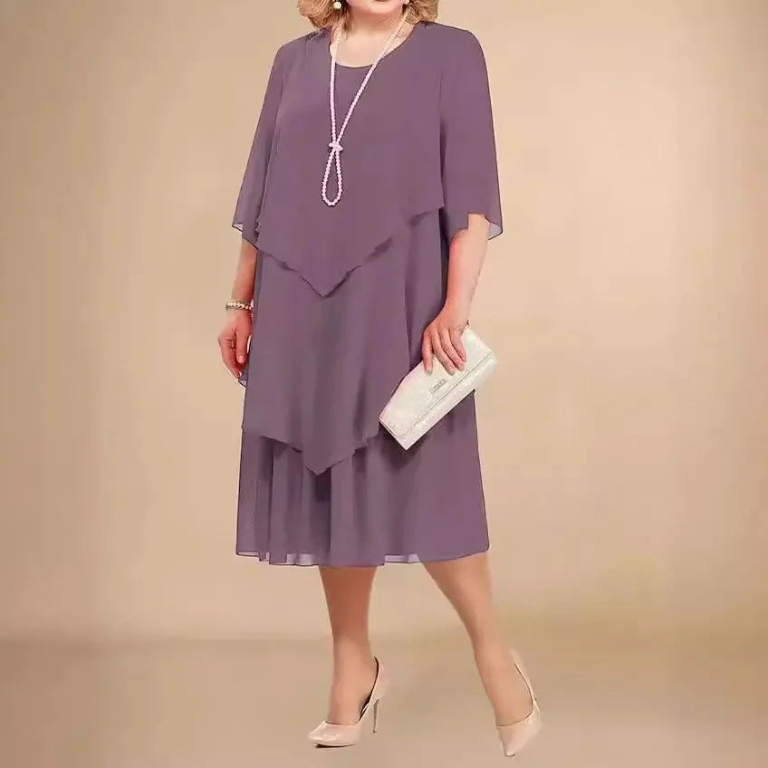 Women's Elegant Chiffon Dress