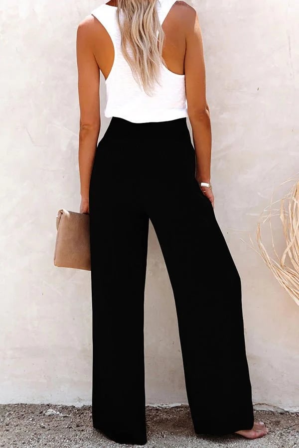 Women's Comfortable High-Waisted Trousers