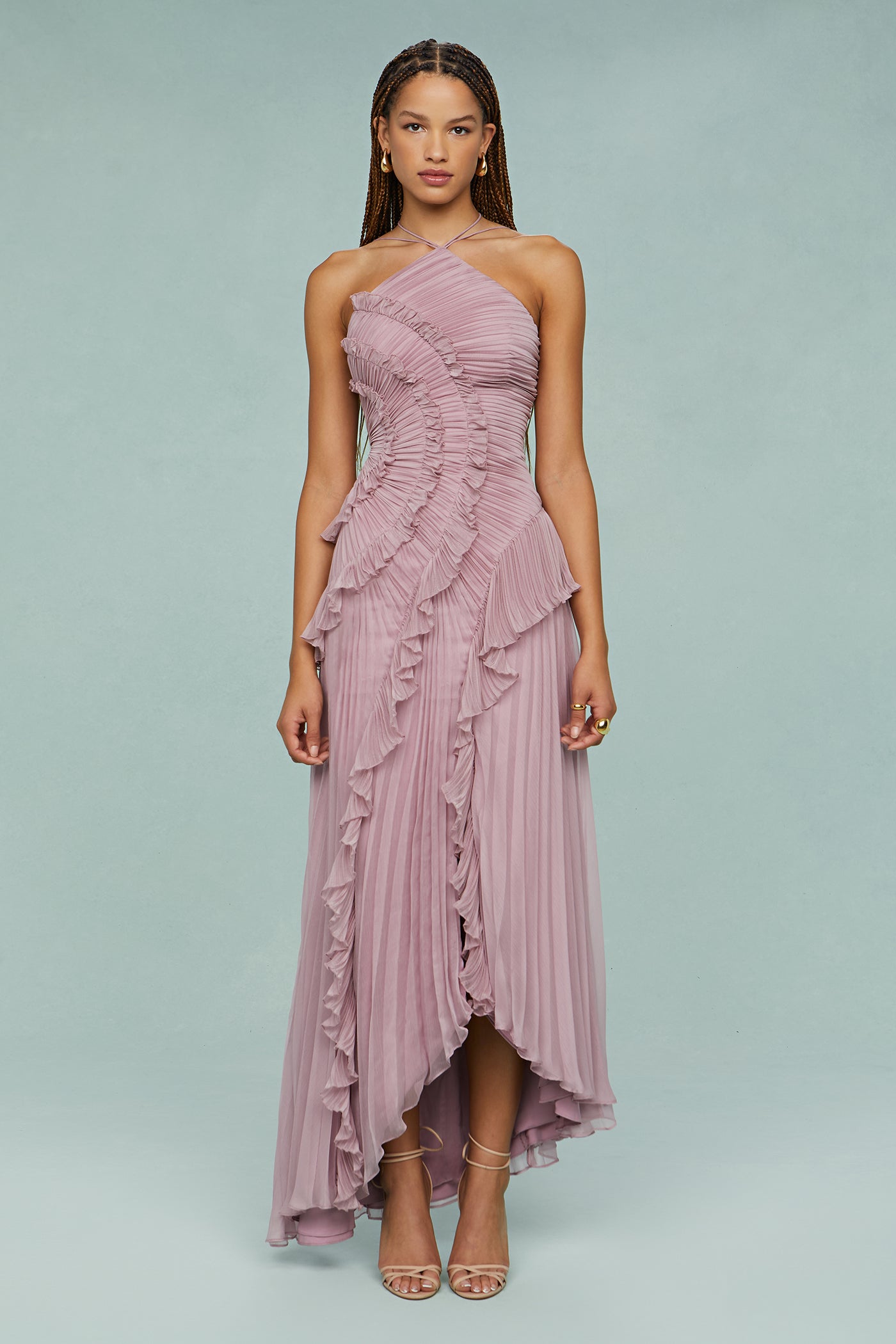 Women's Elegant Halter Dress
