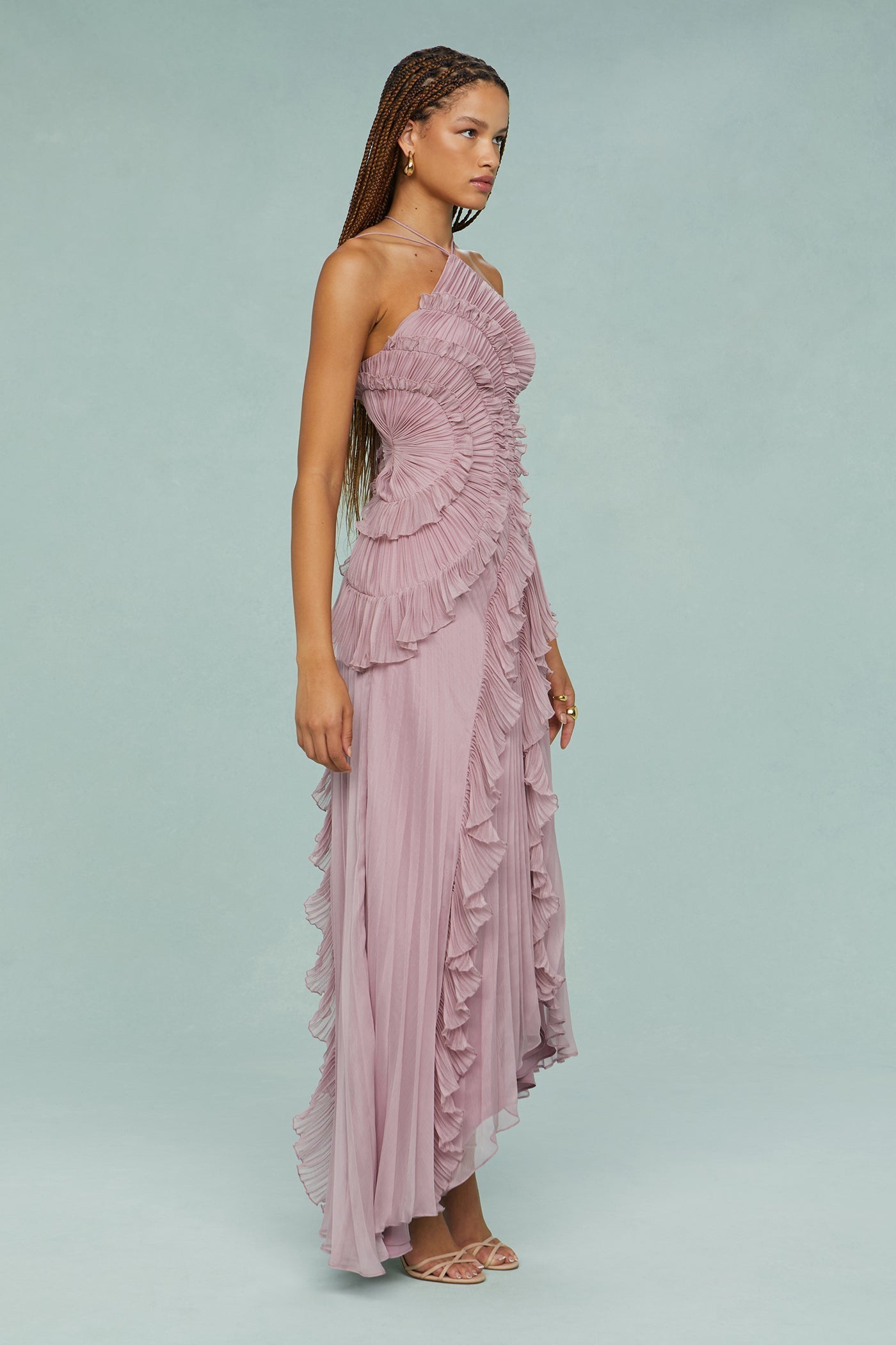 Women's Elegant Halter Dress