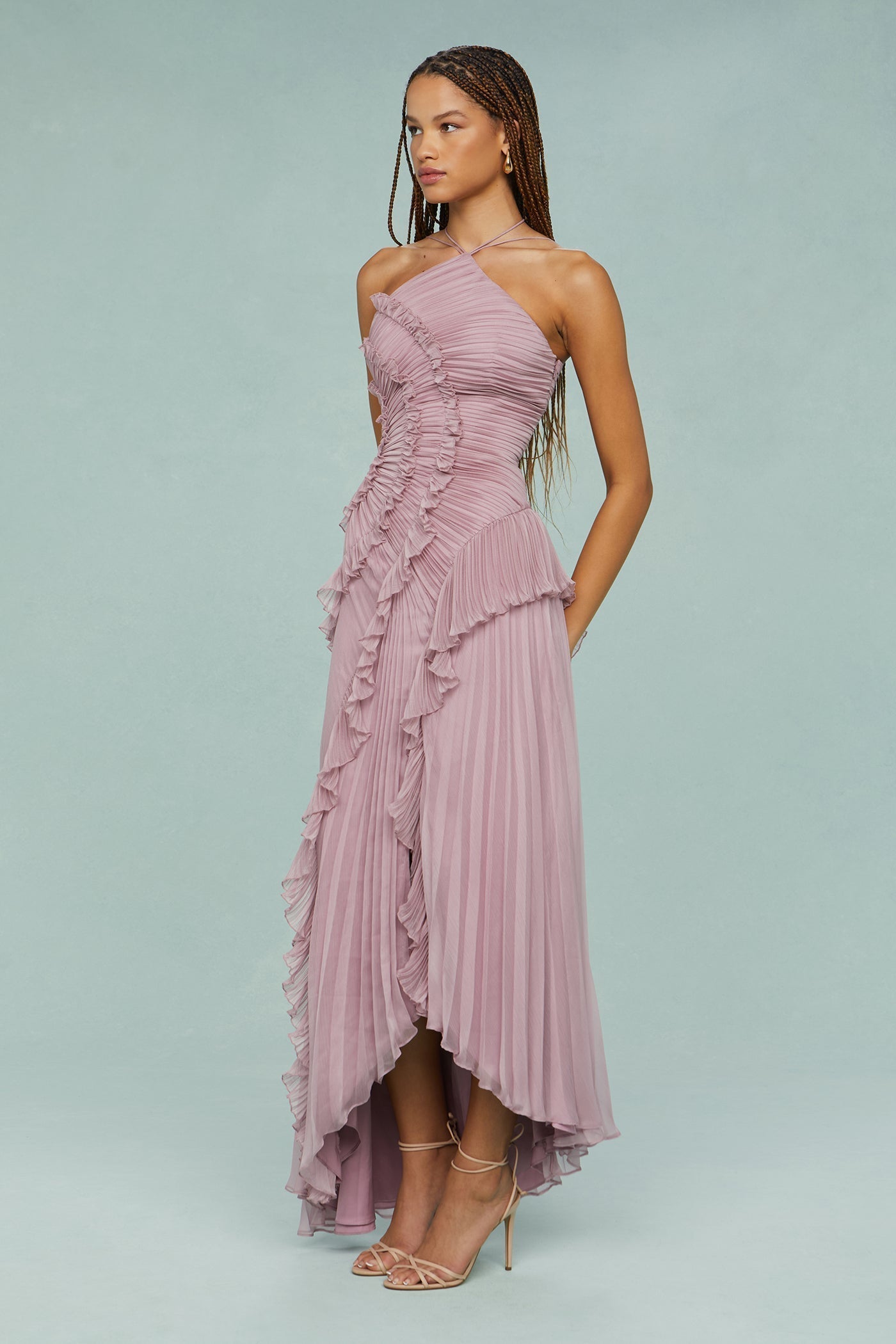 Women's Elegant Halter Dress