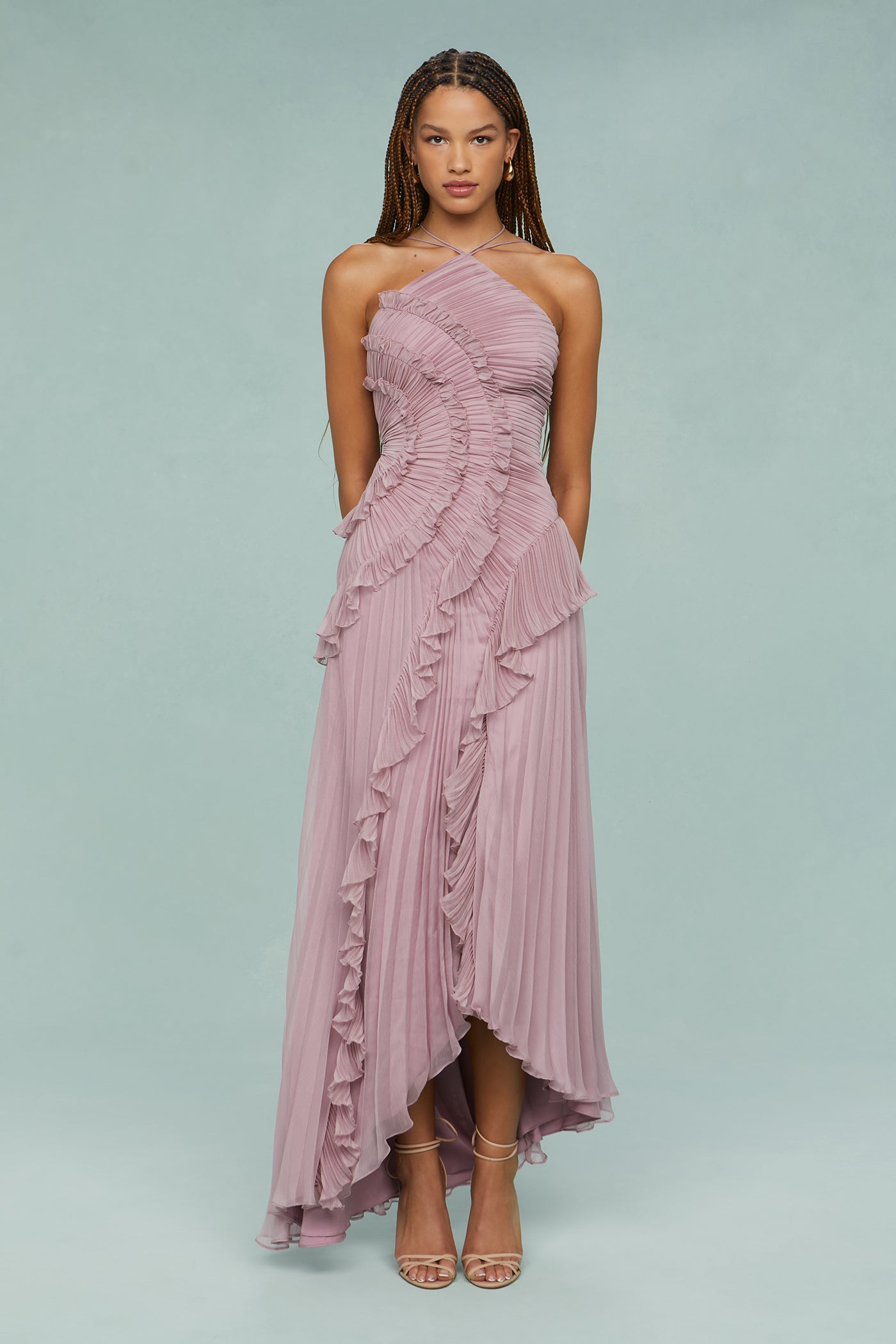 Women's Elegant Halter Dress