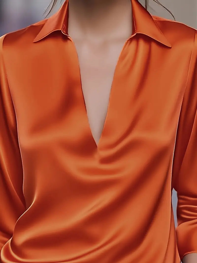 Women's Premium V-Neck Blouse