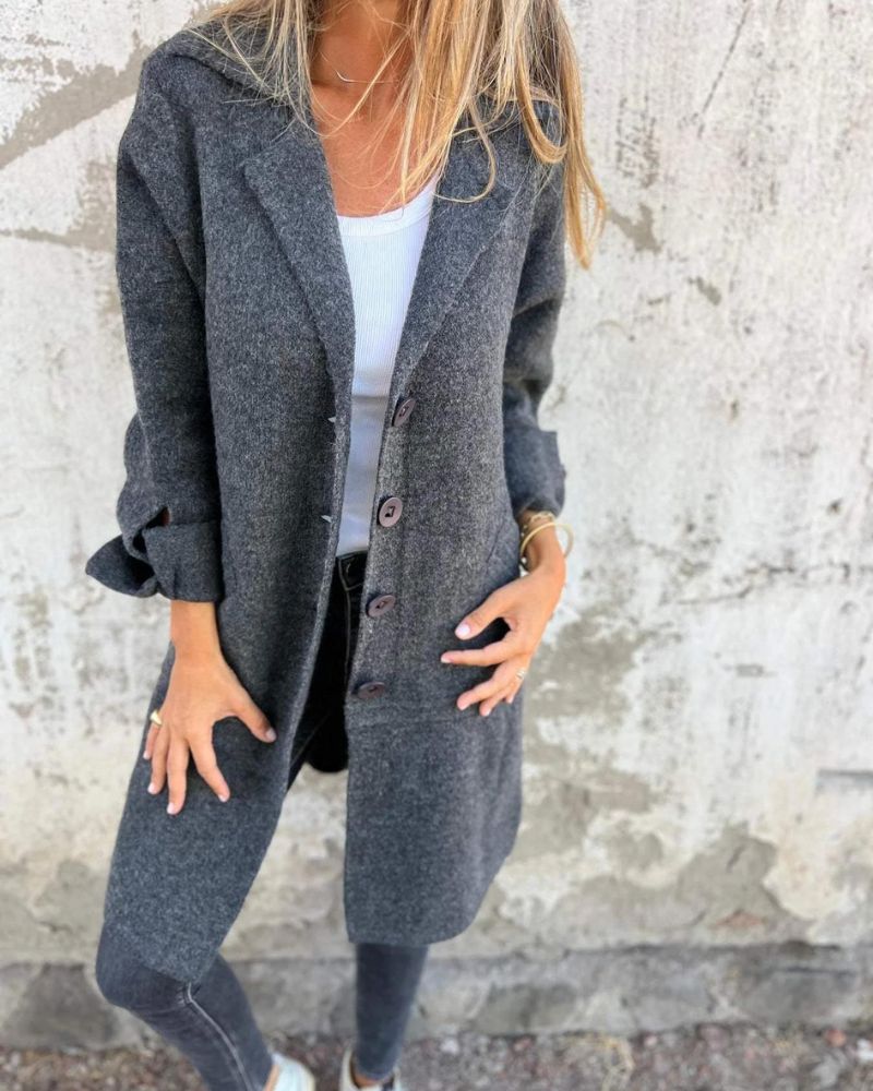 Women's Casual Long Coat
