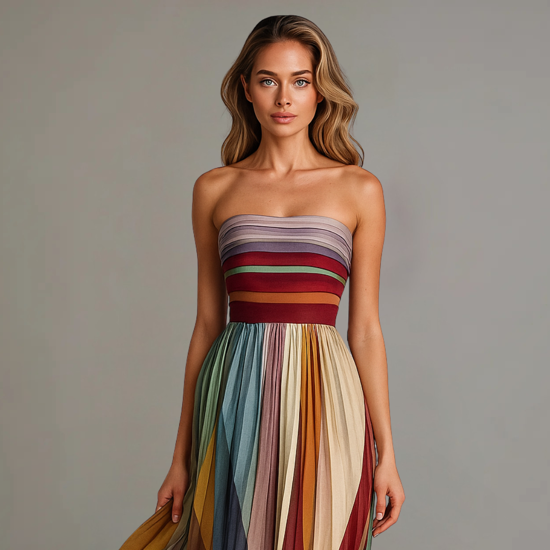 Women's Holiday Glam Maxi Dress