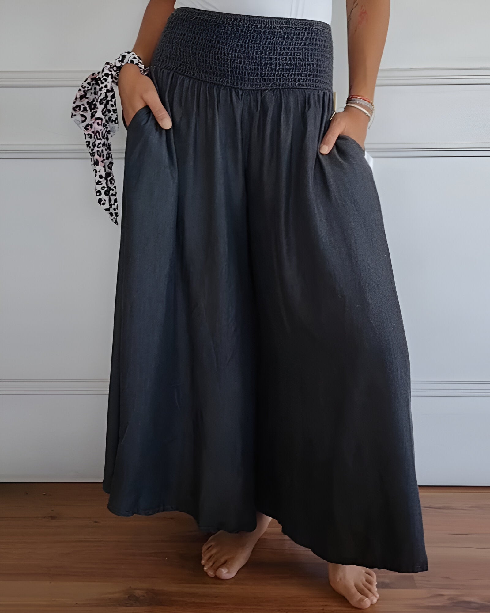 Women's Comfortable pants with elastic waist