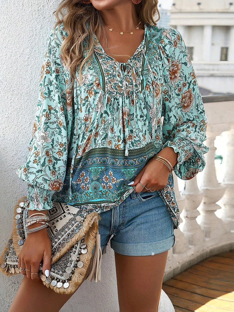 Women's Summer Floral Top
