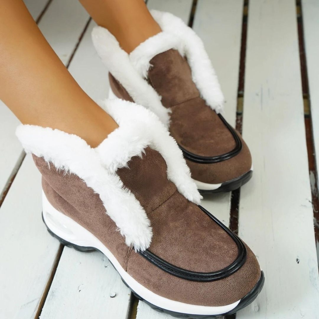Women's Leather Casual Ankle Boots