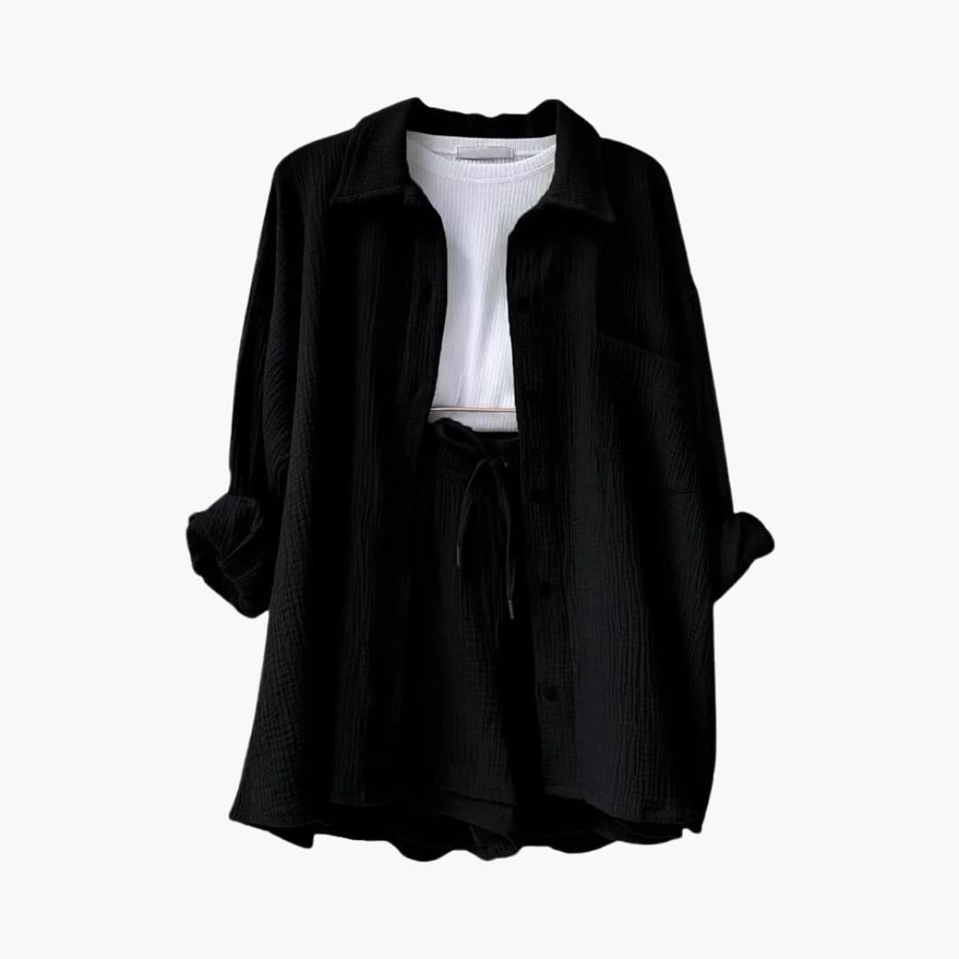 Women's Chic and Casual Two-Piece Set