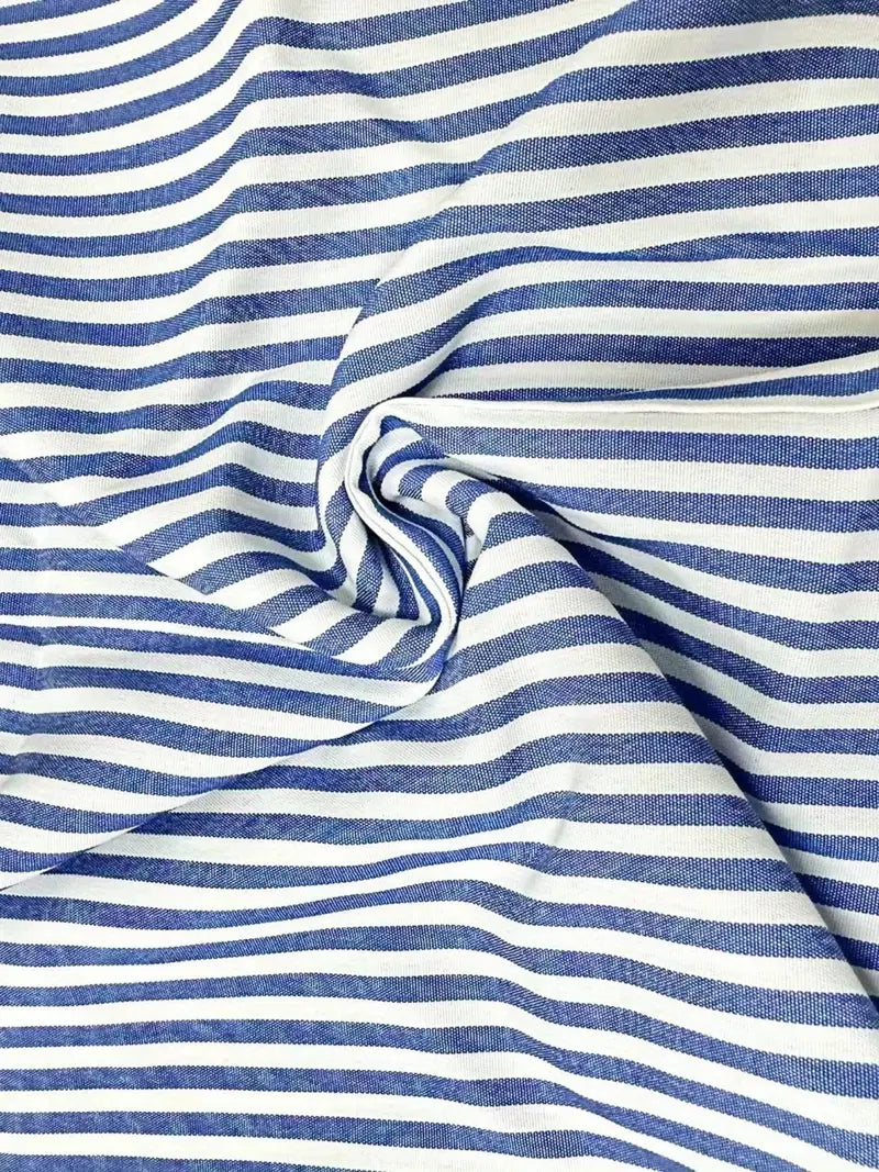 Women's Stylish Striped Summer Dress with Pockets