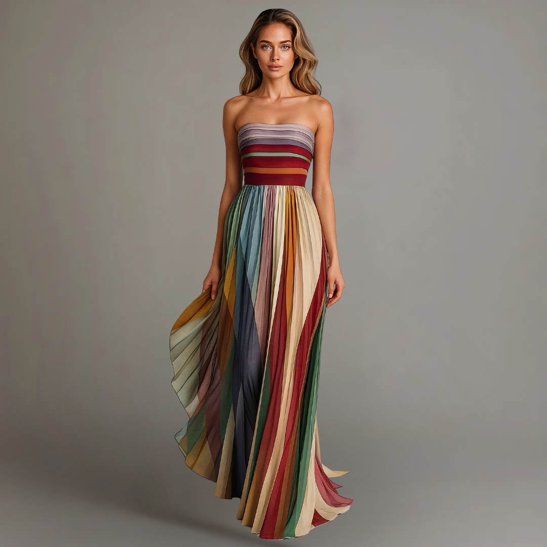 Women's Holiday Glam Maxi Dress