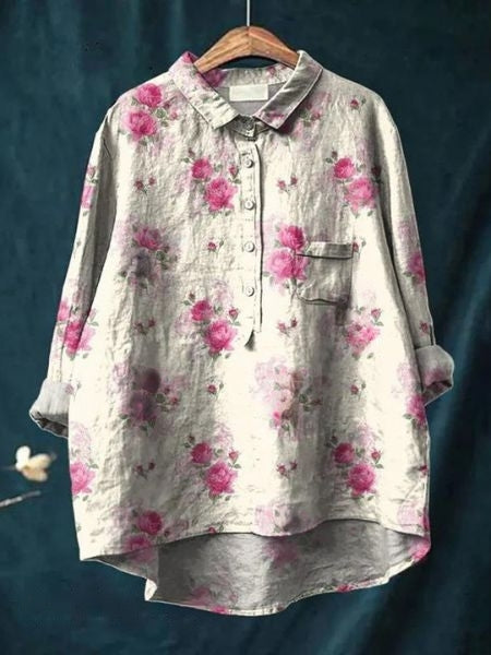 Women's Floral Blouse