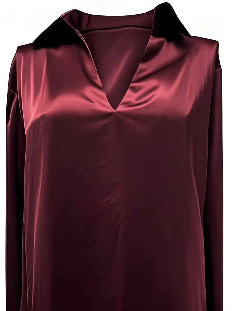 Women's Premium V-Neck Blouse