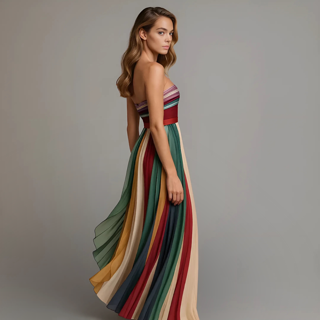 Women's Holiday Glam Maxi Dress