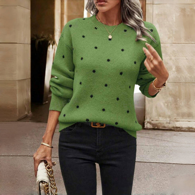 Women's Cozy Dot Sweater