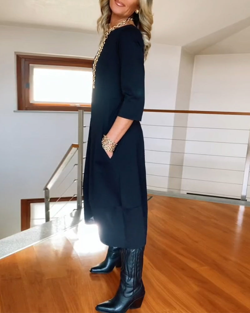 Women's Elegant and Flattering Dress