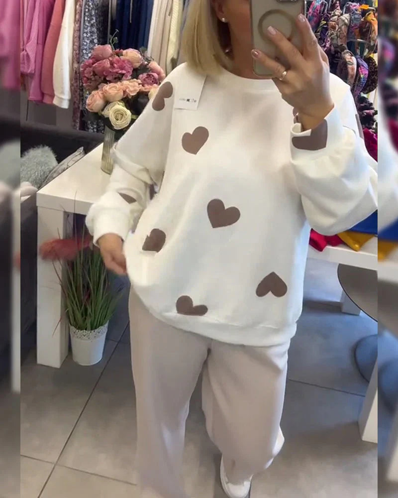 Women's Hearts Sweater