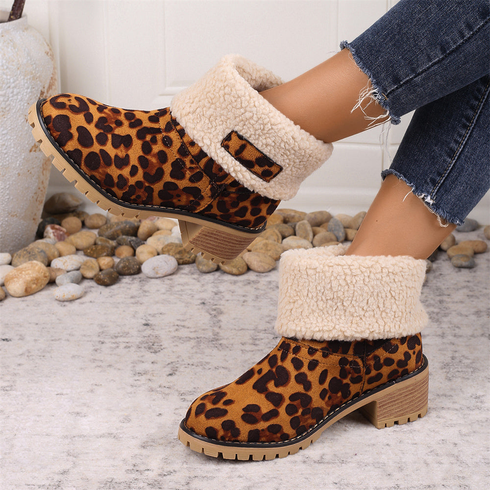 Women's Soft Waterproof Wool Lining Boots