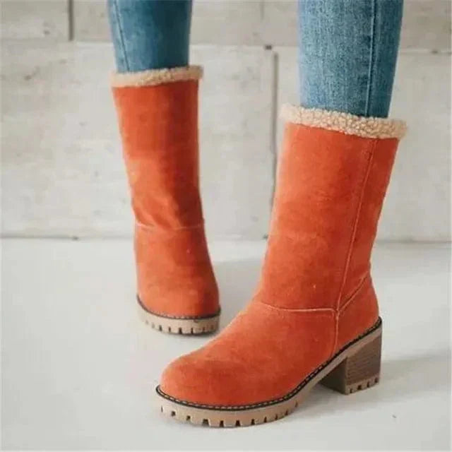Women's Mid-Calf Wool Boots