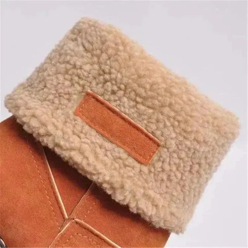 Women's Mid-Calf Wool Boots