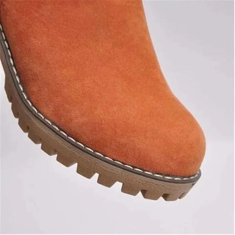 Women's Mid-Calf Wool Boots