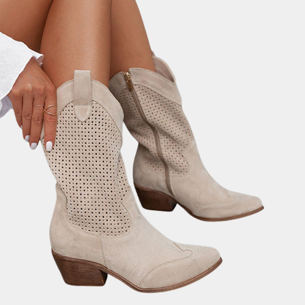 Women's Cowboy Style Orthopedic Boots