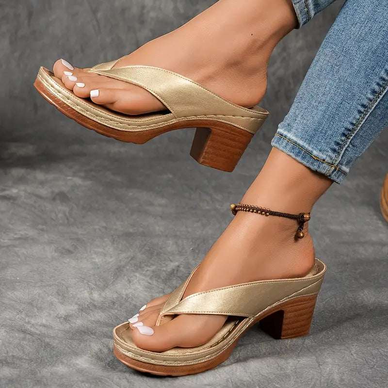Women's Orthopedic Slippers with Heel