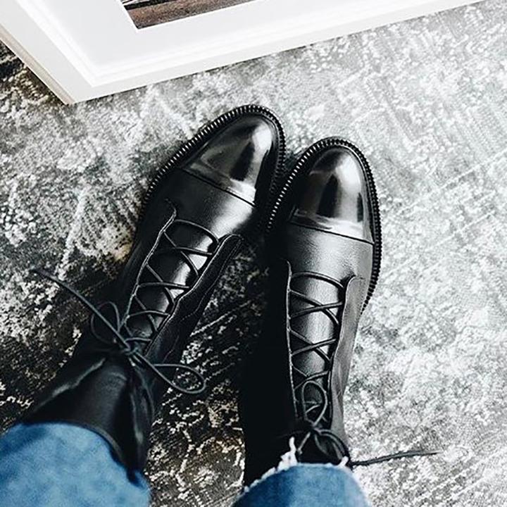 Women's Stylish comfortable leather boots