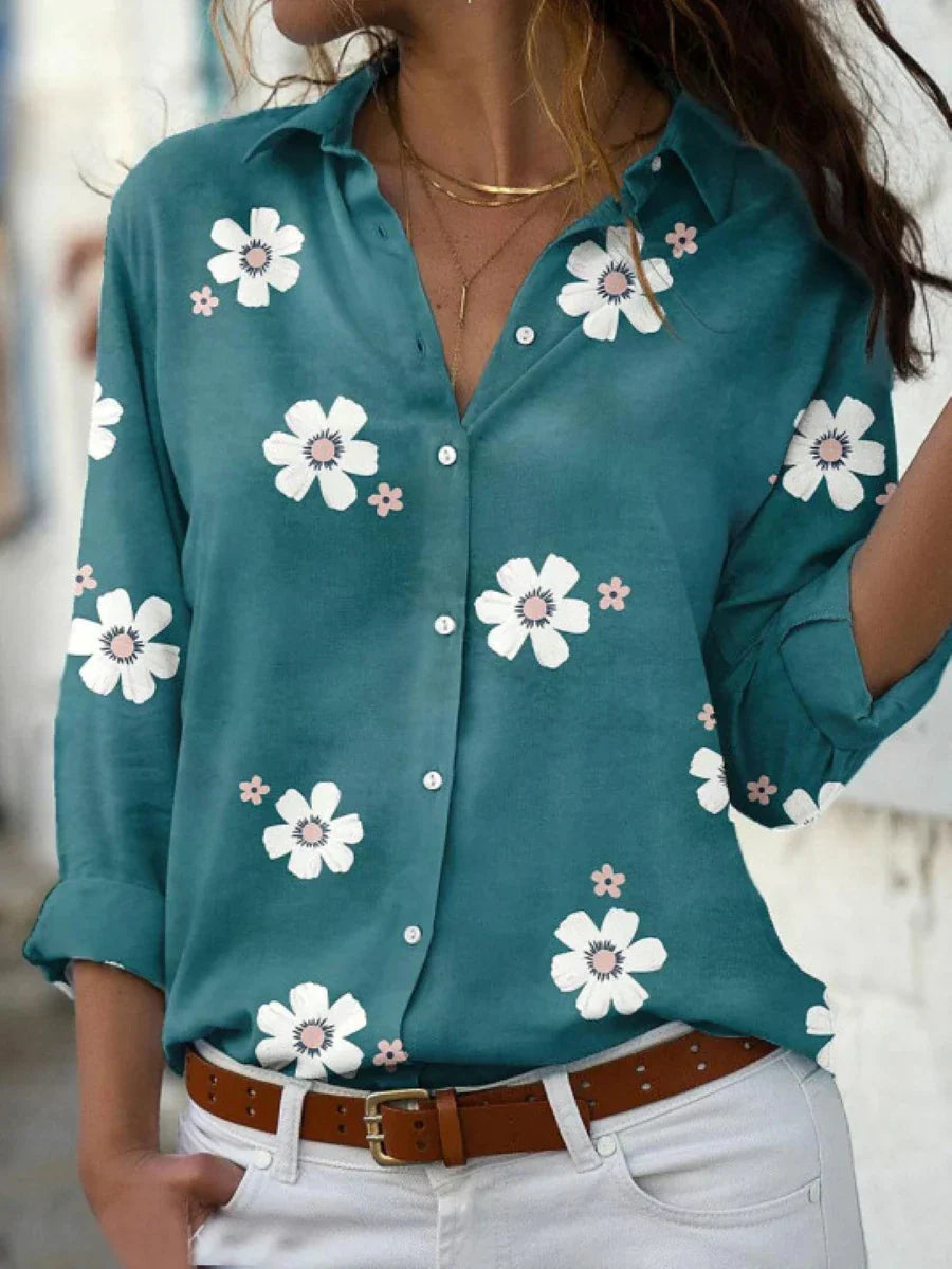 Women's Floral Print Blouse