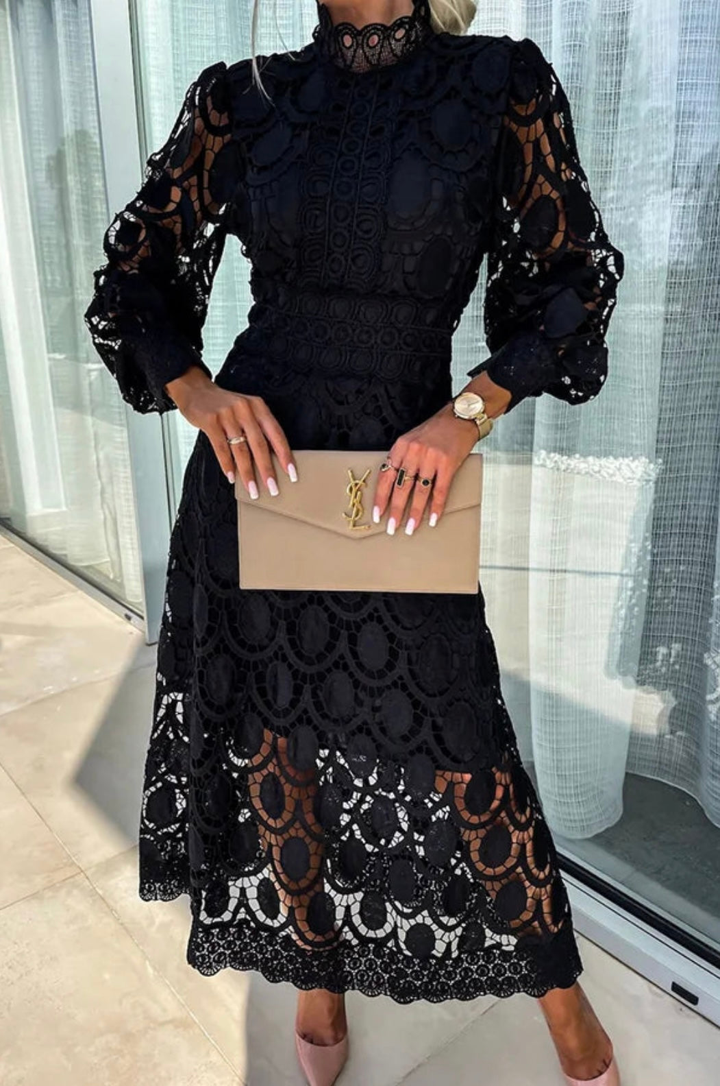 Women's Elegant Lace Dress