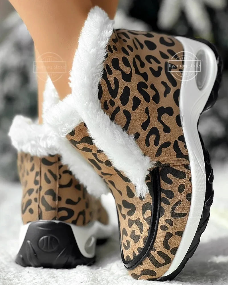 Women's Leather Casual Ankle Boots