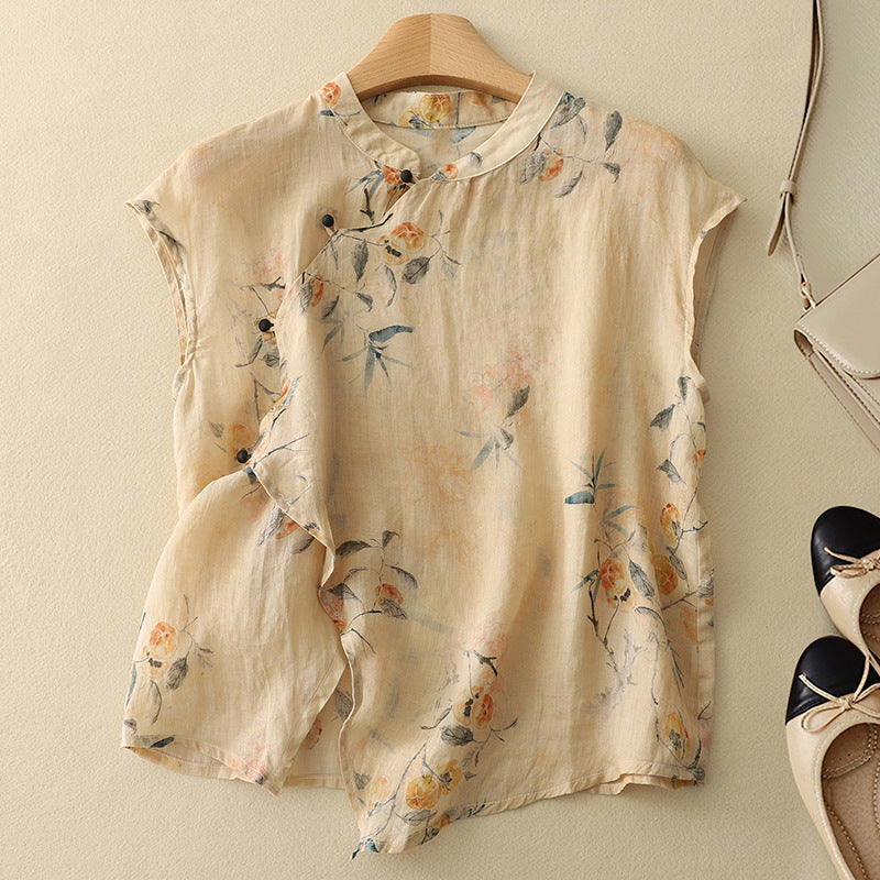 Women's Vintage Sleeveless Top