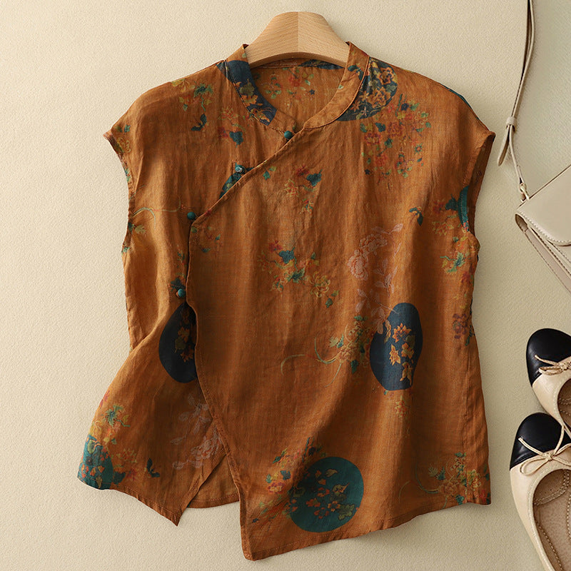 Women's Vintage Sleeveless Top