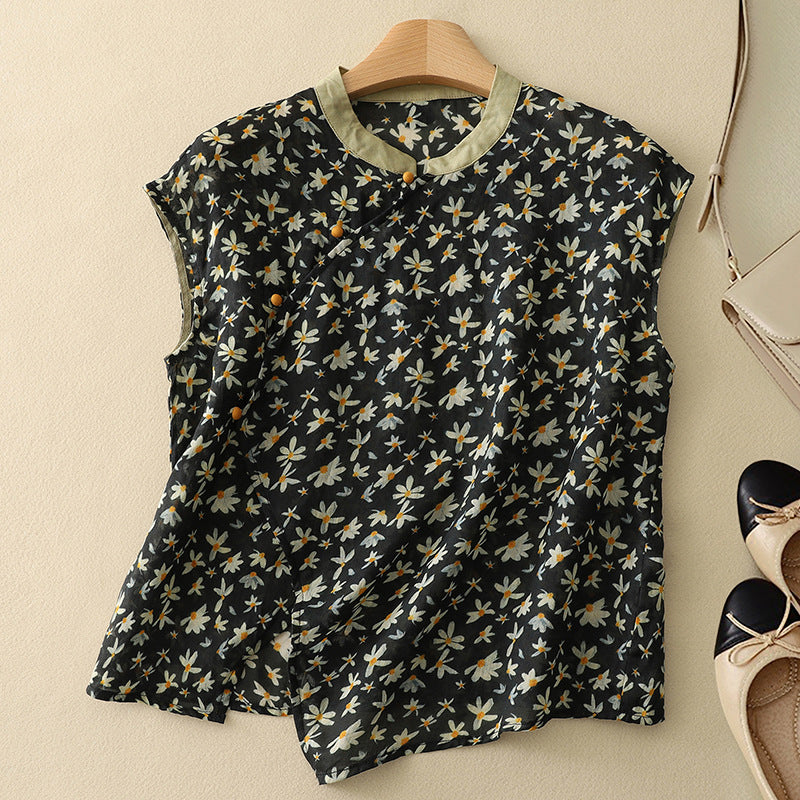 Women's Vintage Sleeveless Top